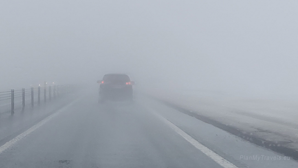 Zima na Islandii warunki na drodze