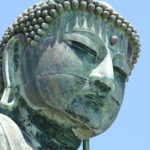 Japan, Kamkura, Sitting Buddha Amida, also known as Kamakura Daibatsu (Great Buddha)
