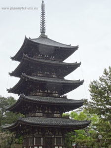 Japonia, Nara, Kofuku-ji, pagoda
