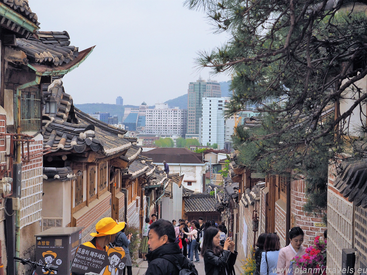 Seoul – the most important tourist attractions, Bukchon Hanok Village, South Korea, Seoul, travel plan, must-see places