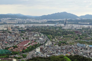 Korea Południowa. góra Namsan, N-Seoul Tower