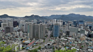 Korea Południowa. góra Namsan, N-Seoul Tower, Seul jak spędzić czas wolny