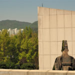 Korea Południowa, pomnik króla Jeongjo, góra Paldalsan