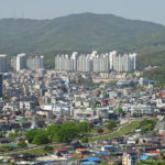 South Korea, Suwon, Paldalsan Mountain