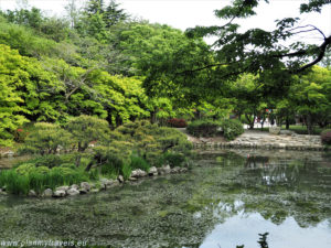 South Korea, Gyeongju Historic Areas, Gardens in Bulguksa Temple