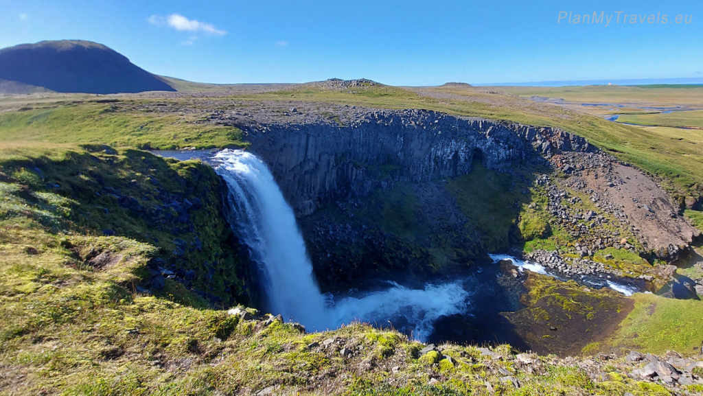 Zachodnia Islandia półwysep Snaefellsnes wodospad Svodufoss