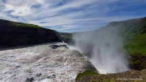 Islandia, Złoty Krąg, wodospad Gullfoss