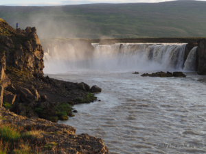 North Iceland, Godafoss Waterfall