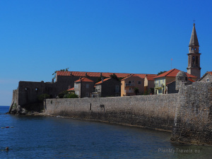 Budva city walls