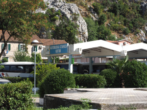 Bus station in Kotor