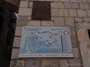 Kotor Fortress - main entrance