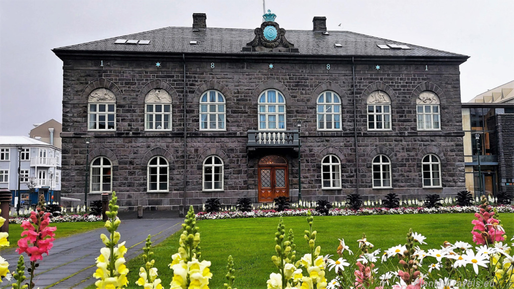 Reykjavik budynek siedziby parlamentu
