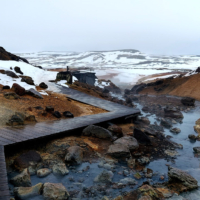 Pole Geotermalne Seltun, Krýsuvík, Islandia