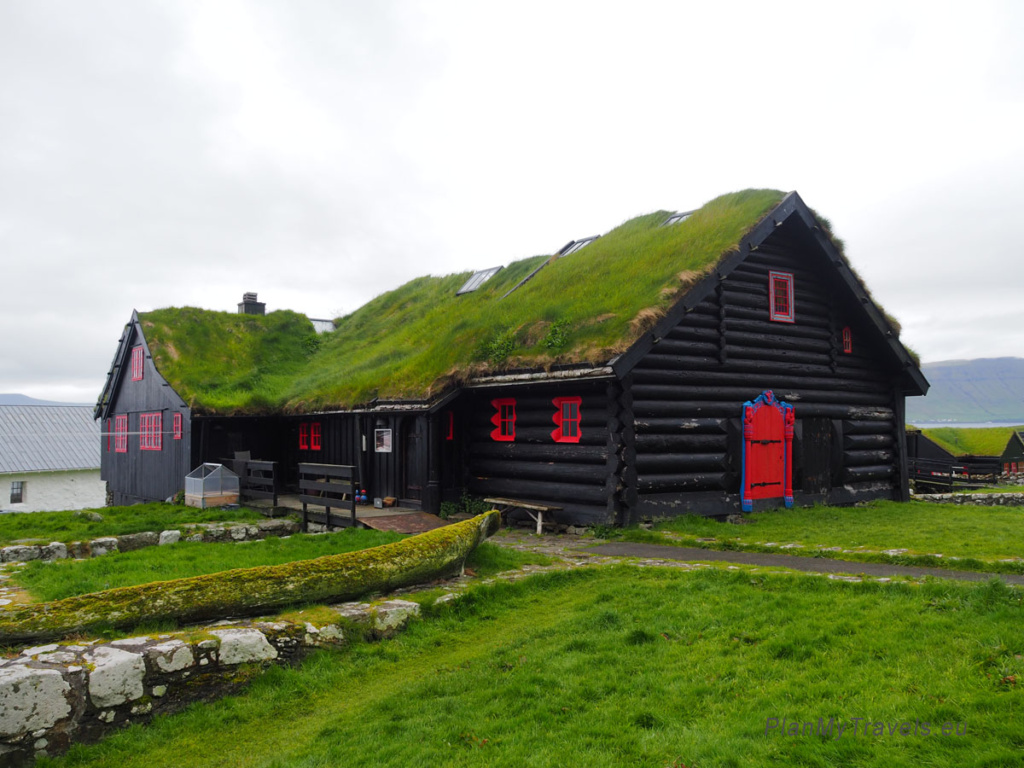 Kirkjubour – Roykstovan, the oldest inhabited wooden house in the archipelago and one of the oldest in Europe