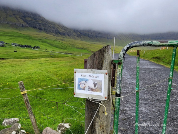 Close gates securely