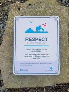 Leave no trace. Take all trash with you, not just your own