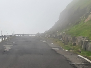 Rain and Fog on the Faroe Islands
