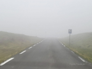 Rain and Fog on the Faroe Islands