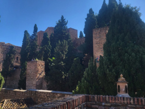 Alcazaba - view from the defensive walls