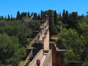 Castillo de Gibralfaro - spacer po murach twierdzy