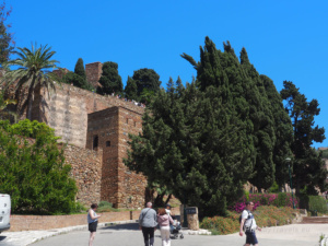 La Coracha - fragment fortyfikacji Castillo de Gibralfaro