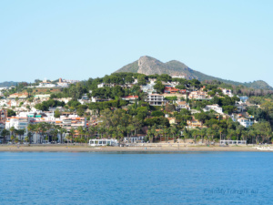 View of the Costa del Sol